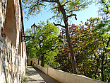  Ansicht von Citysam  Weg entlang der Burgmauer