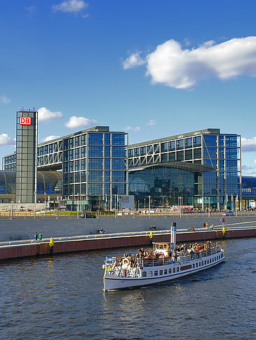 Blick auf den Hauptbahnhof - Berlin (Berlin)