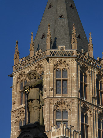 Platzjabeck vor dem Rathausturm - Nordrhein-Westfalen (Köln)