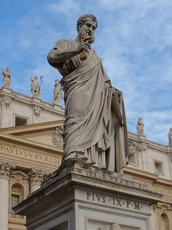 Statue des Heiligen Petrus - Vatikanstaat