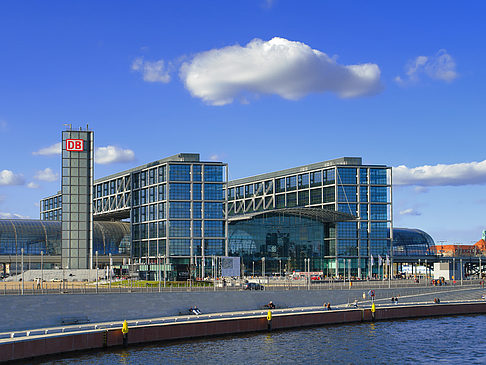 Blick auf den Hauptbahnhof - Berlin (Berlin)