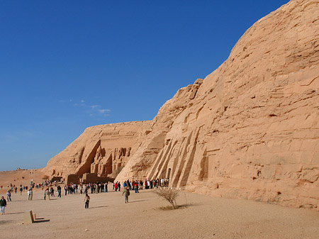 Tempel mit Himmel - Landesinnere (Abu Simbel)