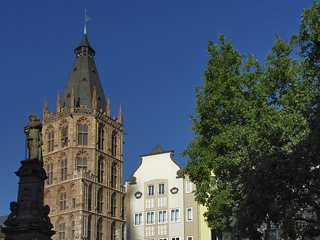 Platzjabeck vor dem Rathausturm - Nordrhein-Westfalen (Köln)