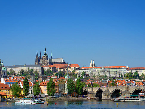 Foto Blick auf die Burg - Prag