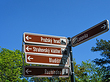 Foto Schild am Berg - Prag