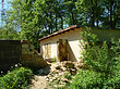 Hütte im Wald Foto 
