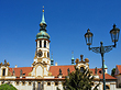 Laterne vor dem Loreto