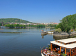 Schiff auf dem Fluss