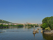 Wehr an der Karlsbrücke