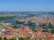 Prag mit Moldau Fotos