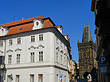 Foto Turm zwischen Häusern - Prag
