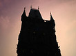 Turm gegen die Sonne