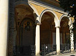 Foto Galerie mit Säulen