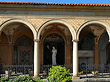 Galerie mit Säulen