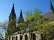 Rückseite der Kirche Foto 