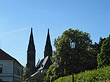 Rückseite der Kirche Foto 