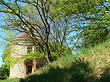 Rotunde zwischen Bäumen Foto 